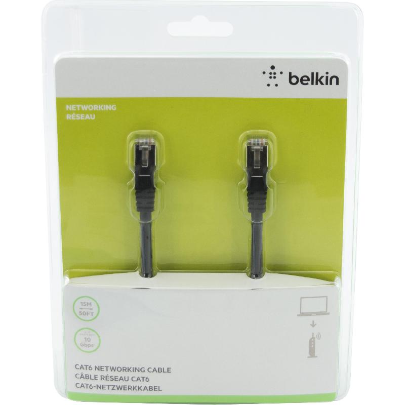 Belkin CAT.6 Patch UTP Network Cable, RJ-45, 15.00 m ( 16.40 yd )