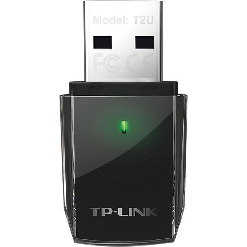 TP-Link Archer T2U USB Wireless Adapter, Wireless AC (802.11ac), Dual Band (2.4 GHz/5 GHz)