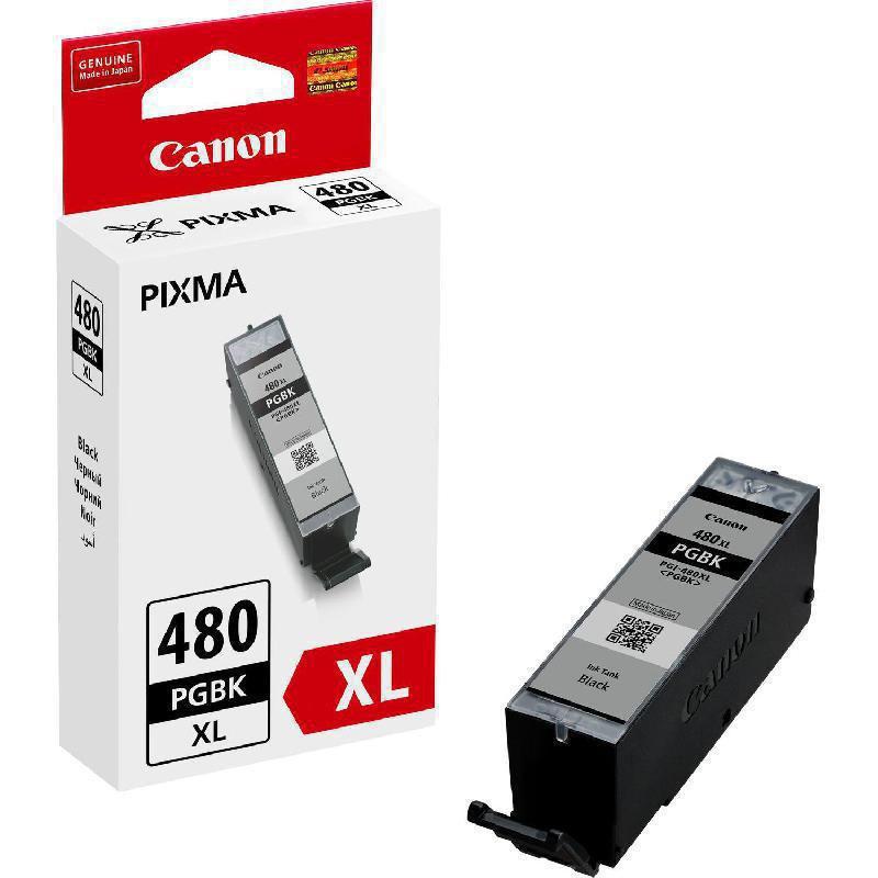 Canon PGI-480XL Inkjet Cartridge, Pigment Black
