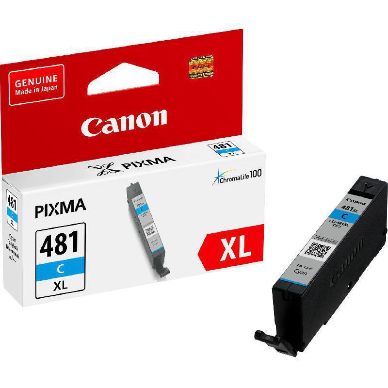 Canon CLI-481XL Inkjet Cartridge, Cyan