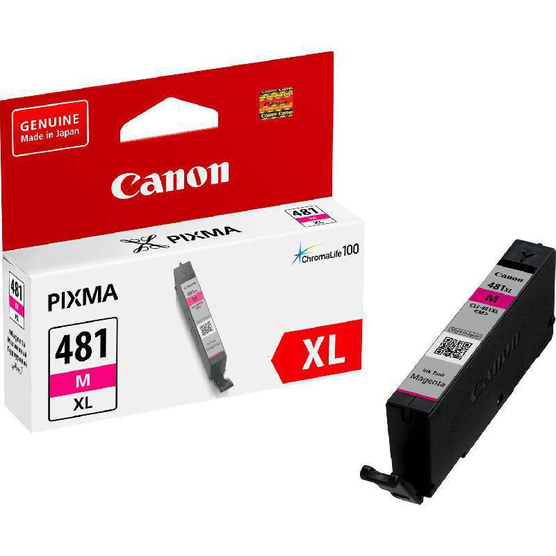 Canon CLI-481XL Inkjet Cartridge, Magenta