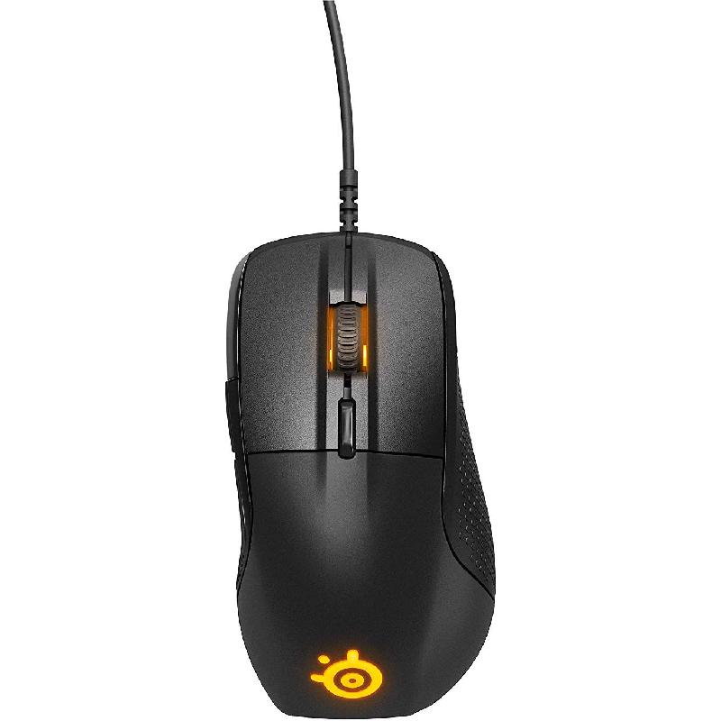 SteelSeries Rival 710 Gaming Mouse, Optical TrueMove3 100-12000 cpi, Wired, Black
