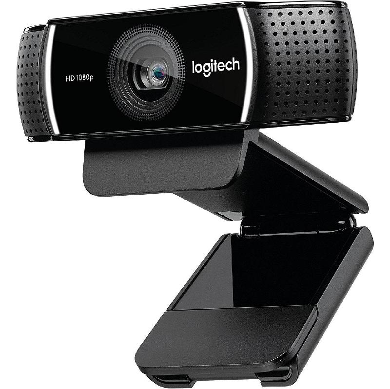 Logitech C922 Pro Stream Webcam, for Gaming Laptop/Gaming Desktop Computer/Gaming CPU, Black
