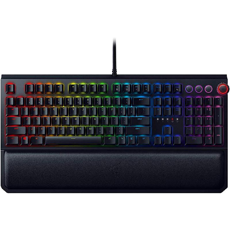 Razer BlackWidow Elite Gaming Keyboard, Wired, for Laptop/Desktop Computer/Gaming Desktop Computer/CPU Windows OS, Black
