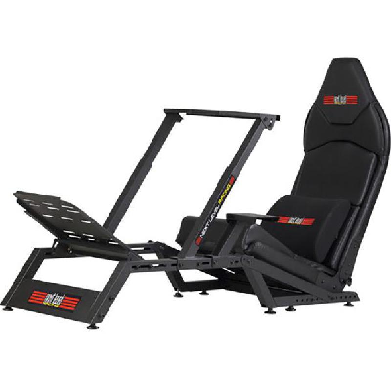 Next Level Racing F-GT Formula and GT Simulator Cockpit Gaming Chair, Black