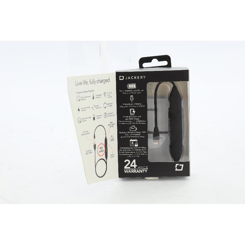 Jackery Jewel 2-in-1 Lightning to USB 2.0 Sync & Charge Cable, 1.00 m ( 3.28 ft ), Black — 2