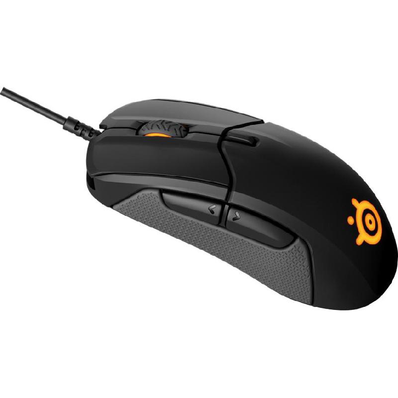 SteelSeries Rival 310 Gaming Mouse, Wired, Optical, TrueMove3 100-12000 cpi, Matte Black