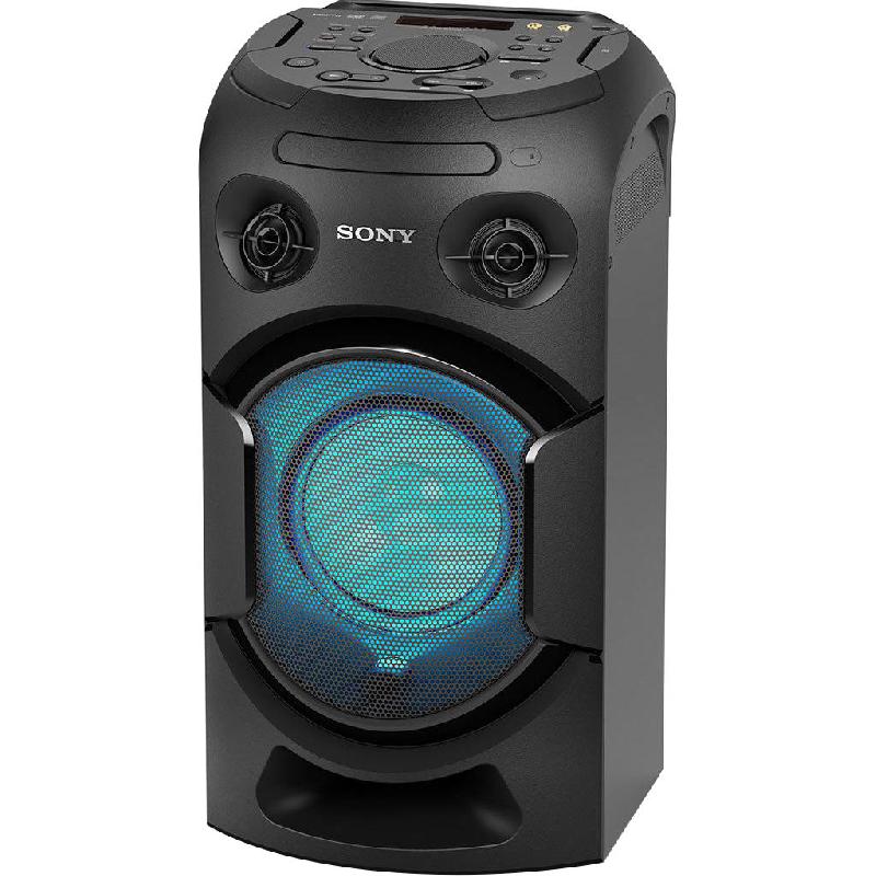 Sony MHC-V21D High-power Audio Music System, Bluetooth/NFC, Black