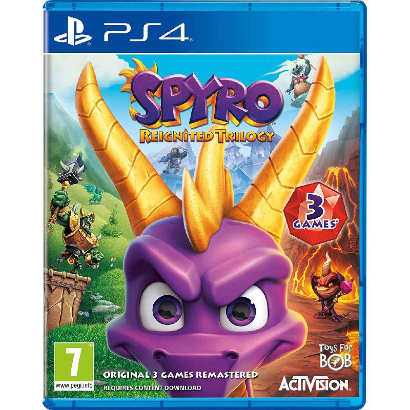 Spyro Reignited Trilogy, PlayStation 4 (Games), Simulation & Strategy, Blu-ray Disc
