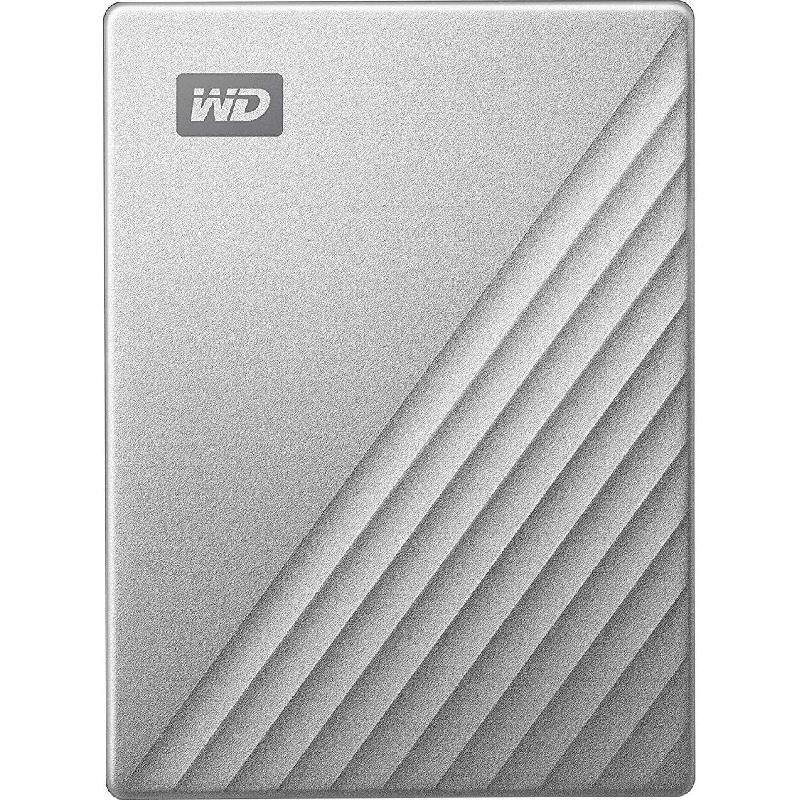 WD My Passport Ultra Portable Hard Disk Drive, 2 TB, Silver