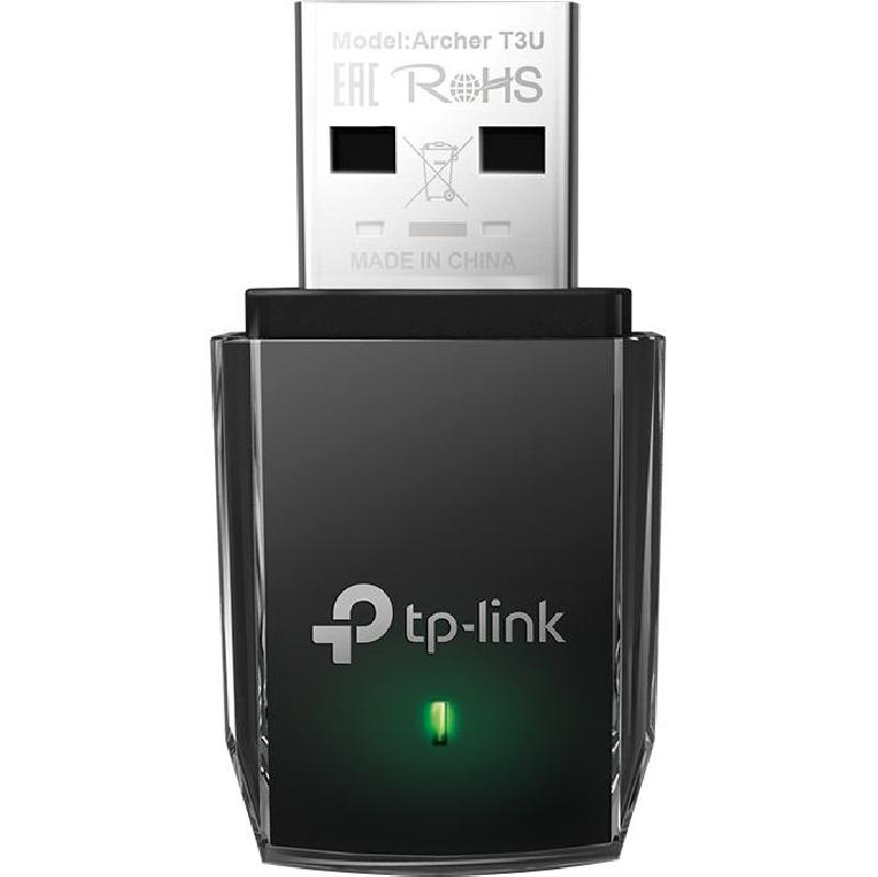 TP-Link Archer T3U USB Wireless Adapter, Wireless AC (802.11ac), Dual Band (2.4 GHz/5 GHz)
