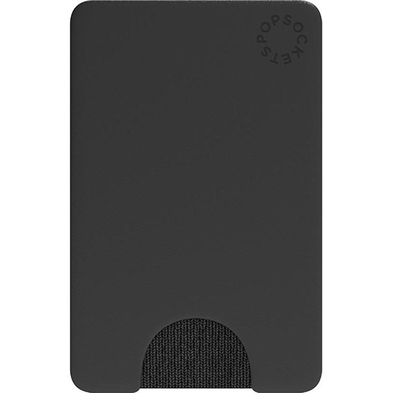 Popsockets PopWallet Card Holder Phone Wallet, for Selected Smartphone, Black