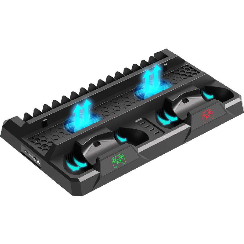 DOBE PS4 Multi-functional Cooling Stand, for PlayStation 4, Black