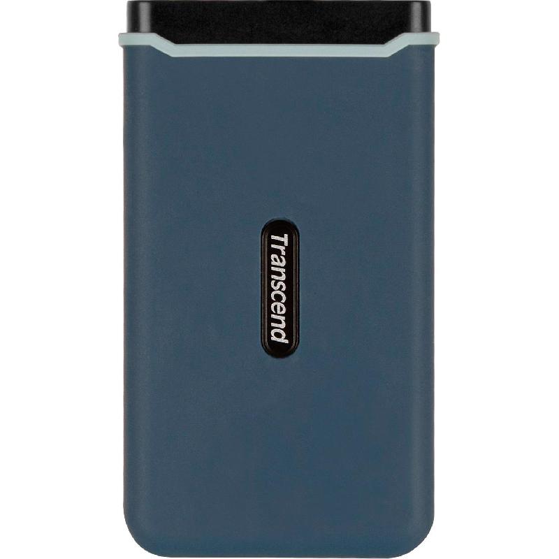 Transcend ESD350C Portable SSD - Solid State Drive, 960 GB, Navy Blue