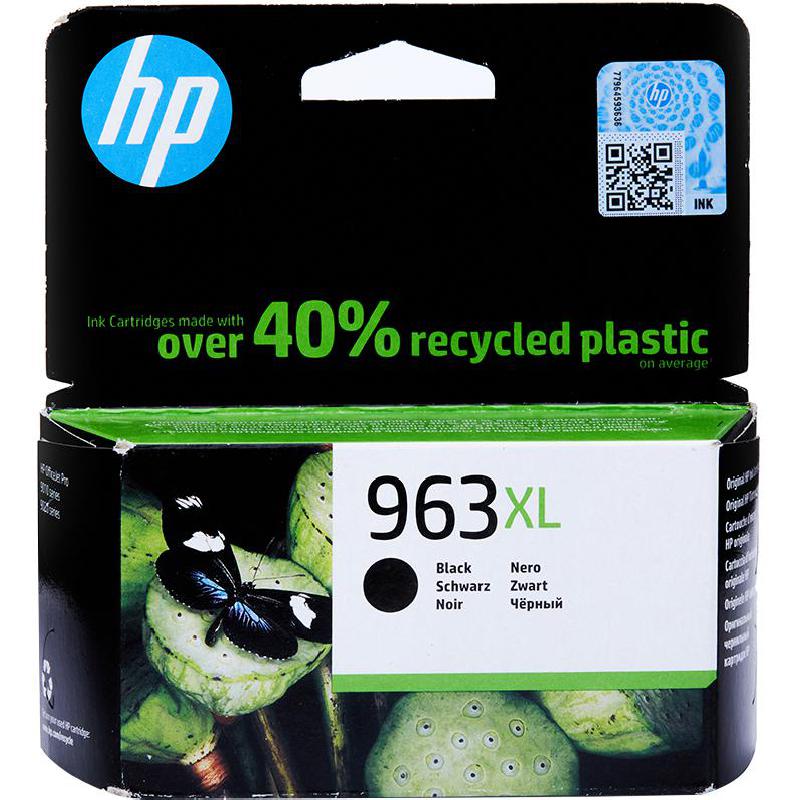 HP 963XL Inkjet Cartridge, Black