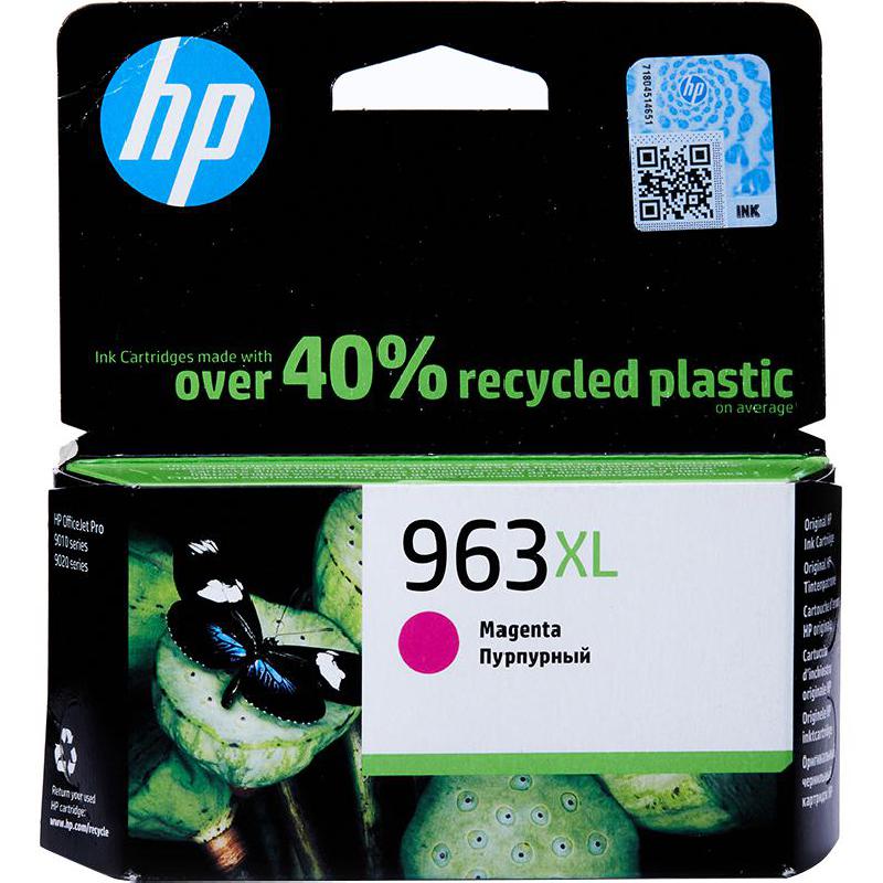 HP 963XL Inkjet Cartridge, Magenta