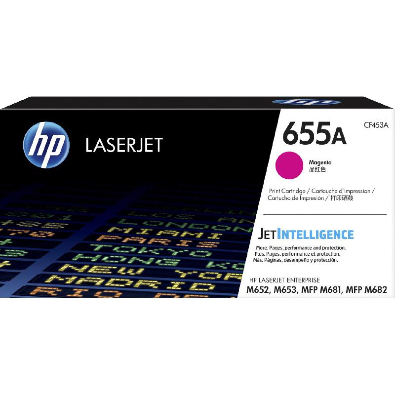 HP 655A Laser Toner, Magenta