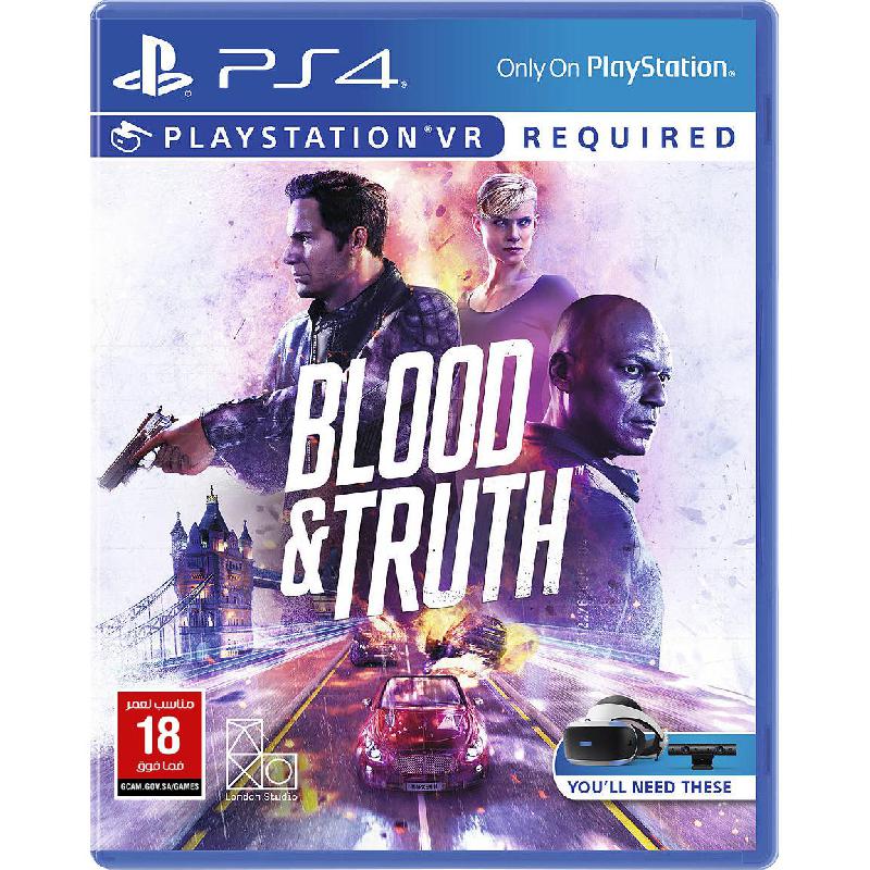 Blood & Truth, PlayStation 4 (VR Games), Action & Adventure, Blu-ray Disc
