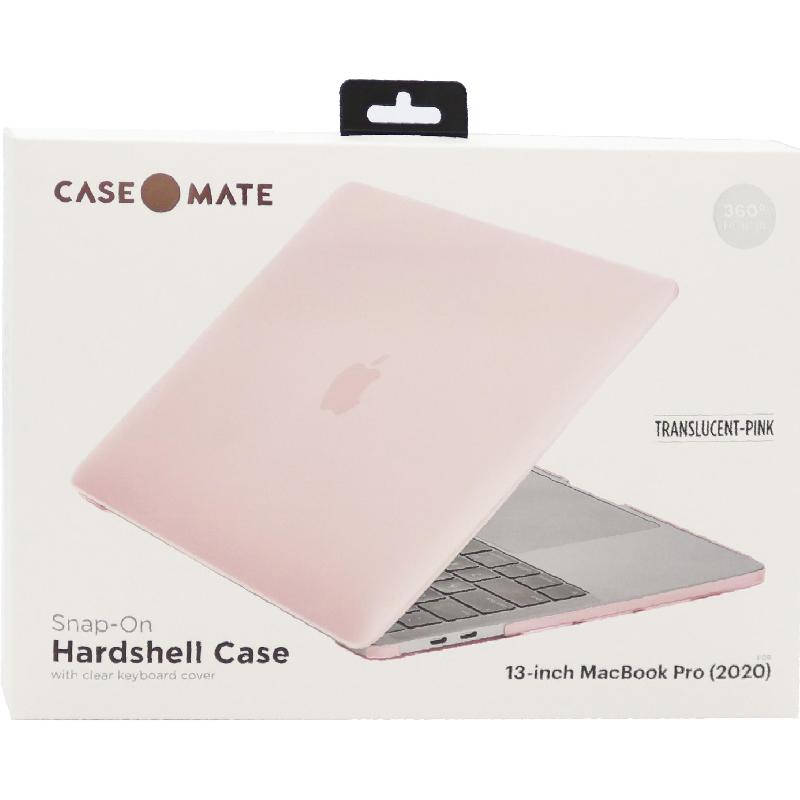 Case-Mate Hardshell Case, for MacBook Pro 13 M1/MacBook Pro 13 M2, Light Pink