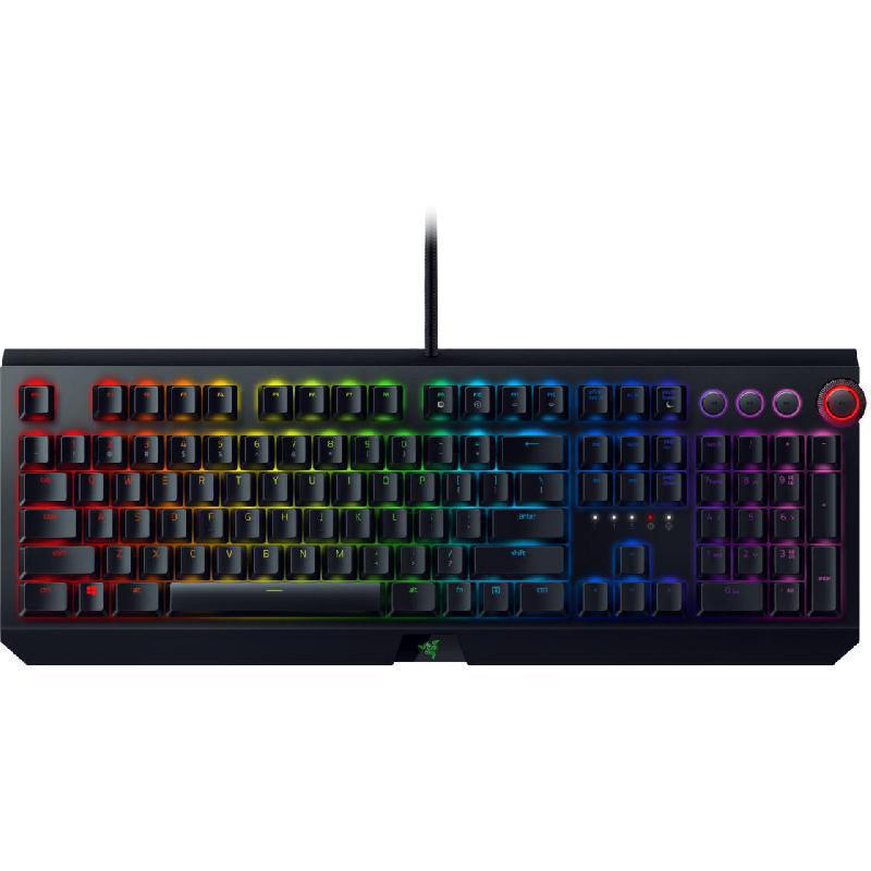Razer BlackWidow Elite Gaming Keyboard, Wired, for (Apple) Laptop/Desktop Computer/Gaming Desktop Computer/CPU/Gaming CPU, Black
