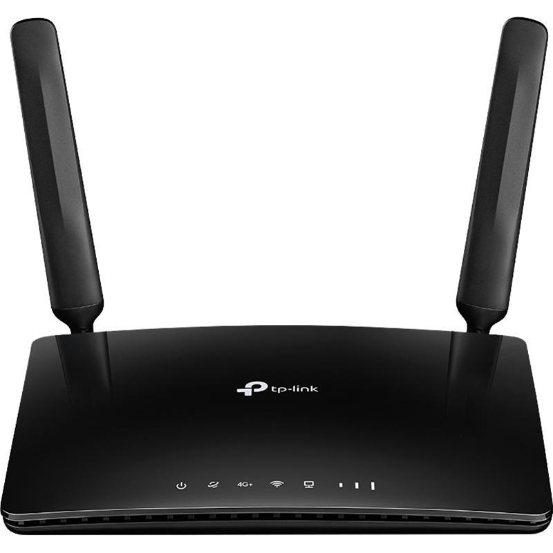 TP-Link Archer MR600 4G+ CPE Router, up to 1167 Mbps (5 GHz: up to 867 Mbps/2.4 GHz: up to 300 Mbps), up to 64 Devices, Dual Band (2.4 GHz/5 GHz), Wireless AC (802.11ac), Black