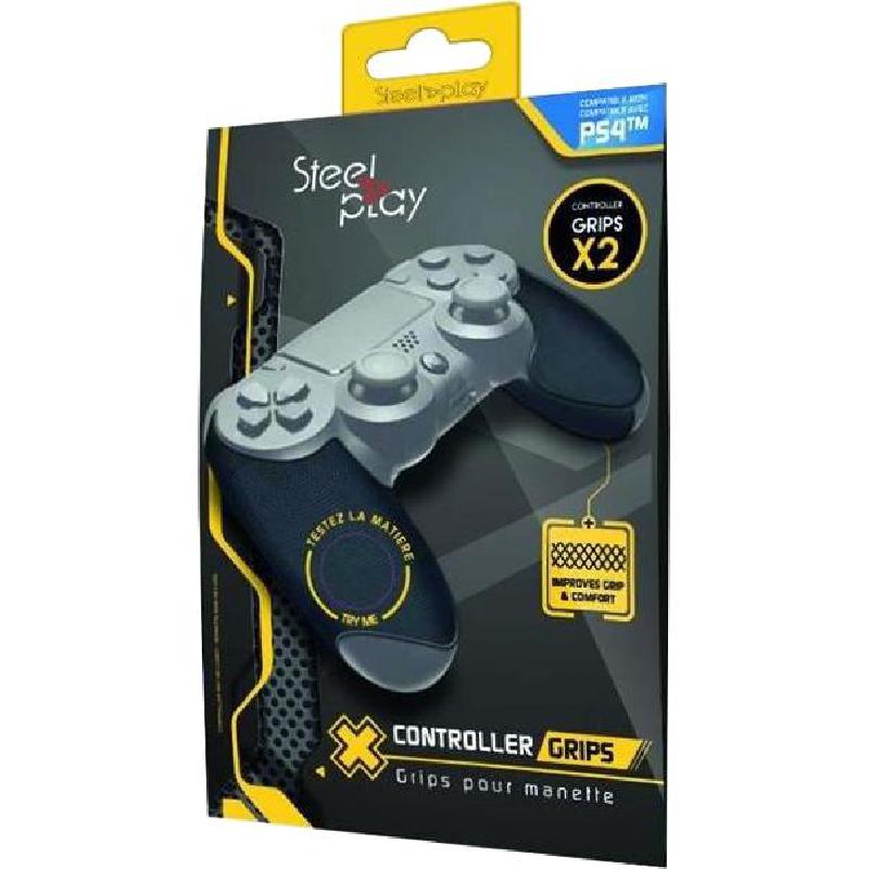 SteelPlay Controller Grips Controller Protection, for (Sony) DualShock 4, Black