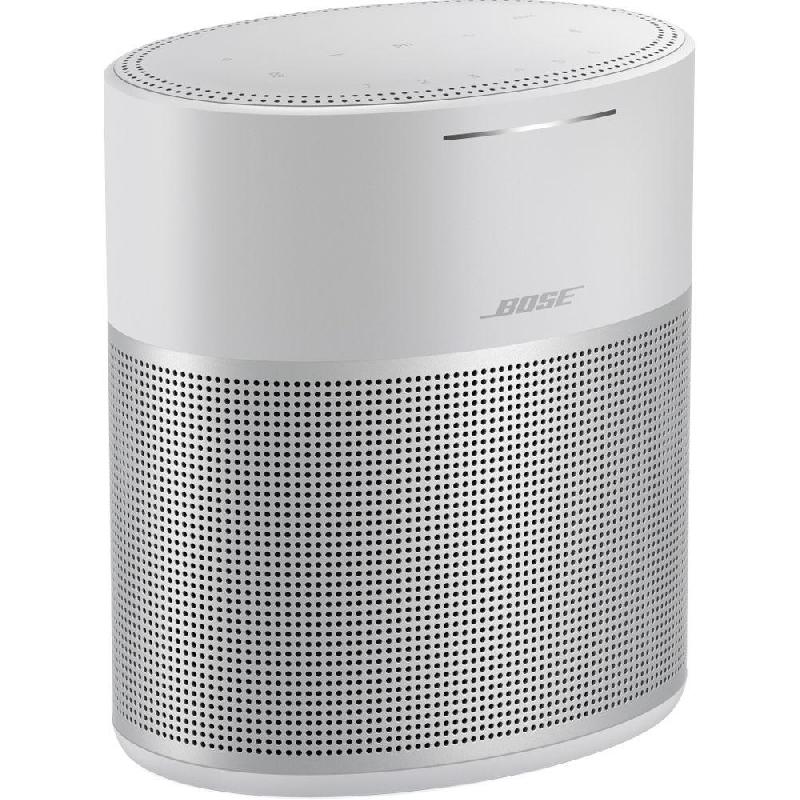 Bose Home Speaker 300 Smart Speaker/Voice Assistant, Bluetooth/Wi-Fi, Silver