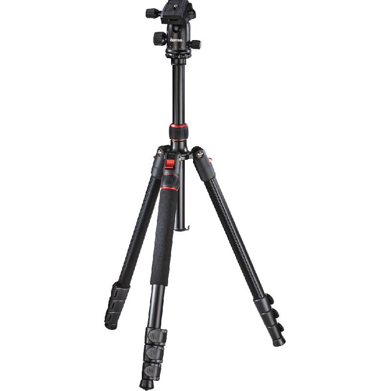 Hama TAR Duo 165 Tripod, 165.00 cm ( 5.41 ft ), Black
