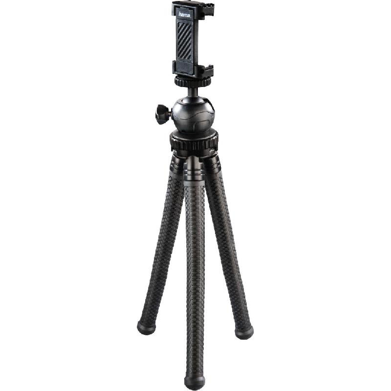 Hama FlexPro (3-in-1) Tripod, 27.00 cm ( 10.63 in ), Black