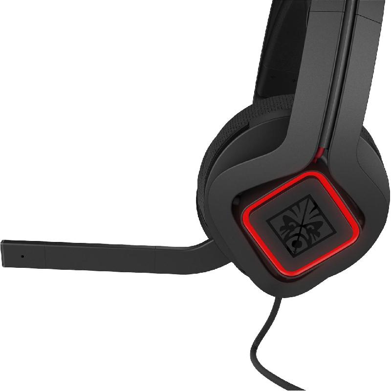 HP OMEN Mindframe Prime Gaming Headset, Wired, USB, Rotating Microphone, Black — 2