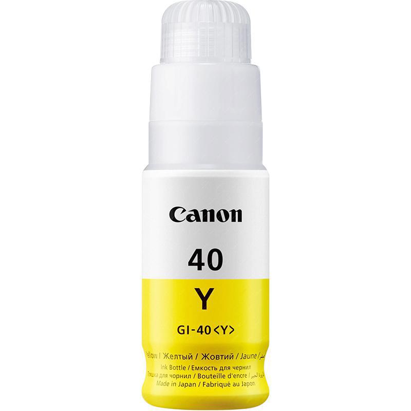 Canon GI-40 Ink Bottle, Yellow