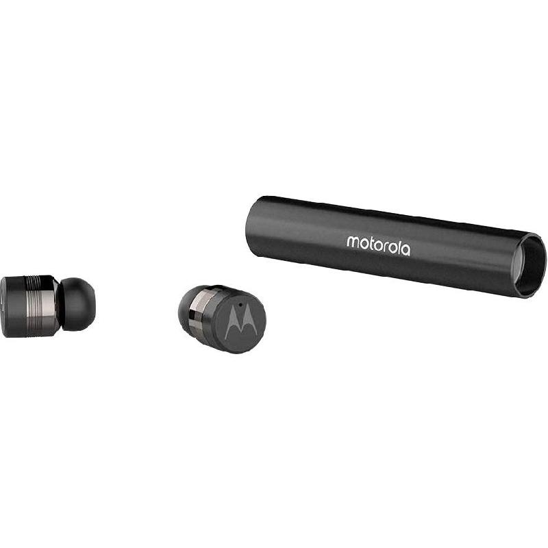 Motorola VerveBuds 300 True Wireless Earbuds, Bluetooth, Built-in Microphone, Black