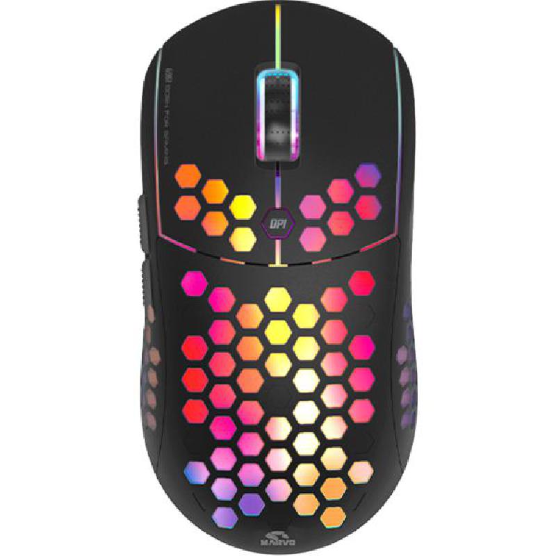 MARVO Scorpion G961 Honey Comb Gaming Mouse, Wired, Optical, PixArt 3389 16000 dpi, Black