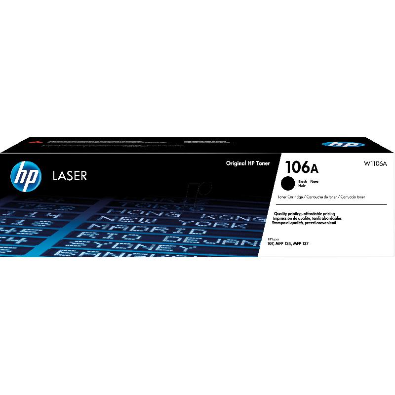 HP 106A Laser Toner, Black