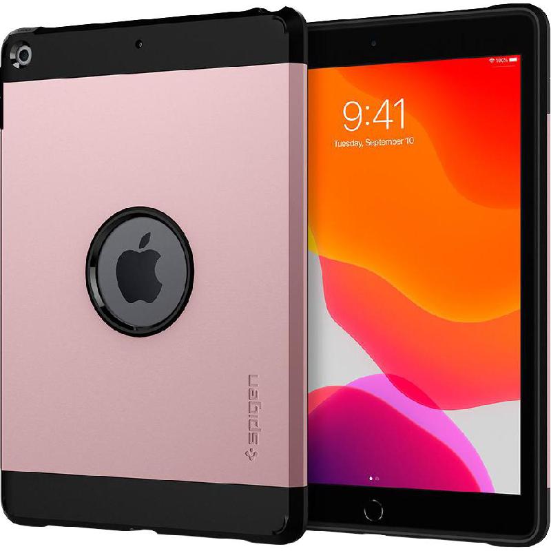 Spigen Tough Armor Back Cover Tablet Case, for iPad 10.2 - 2019, Rose Gold