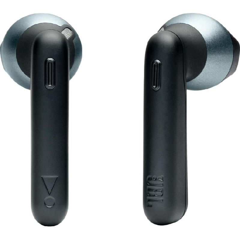 JBL Tune T220TWS Earbuds, Bluetooth, USB (Charging), Built-in Microphone, Black