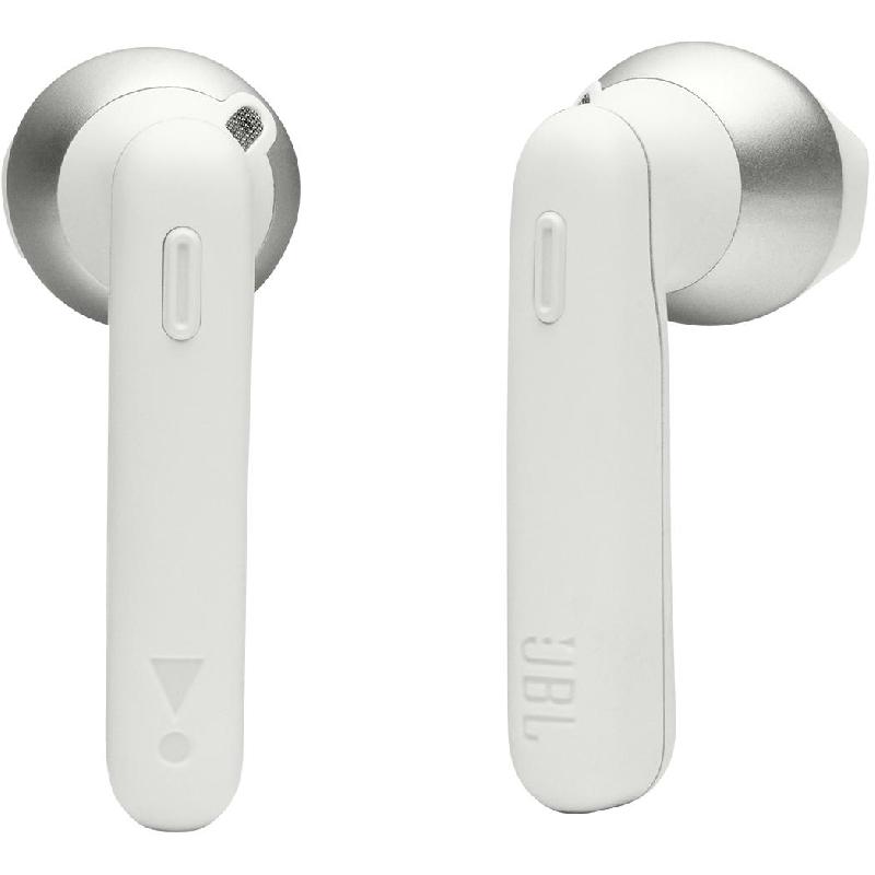 JBL Tune T220TWS Earbuds, Bluetooth, USB (Charging), Built-in Microphone, White