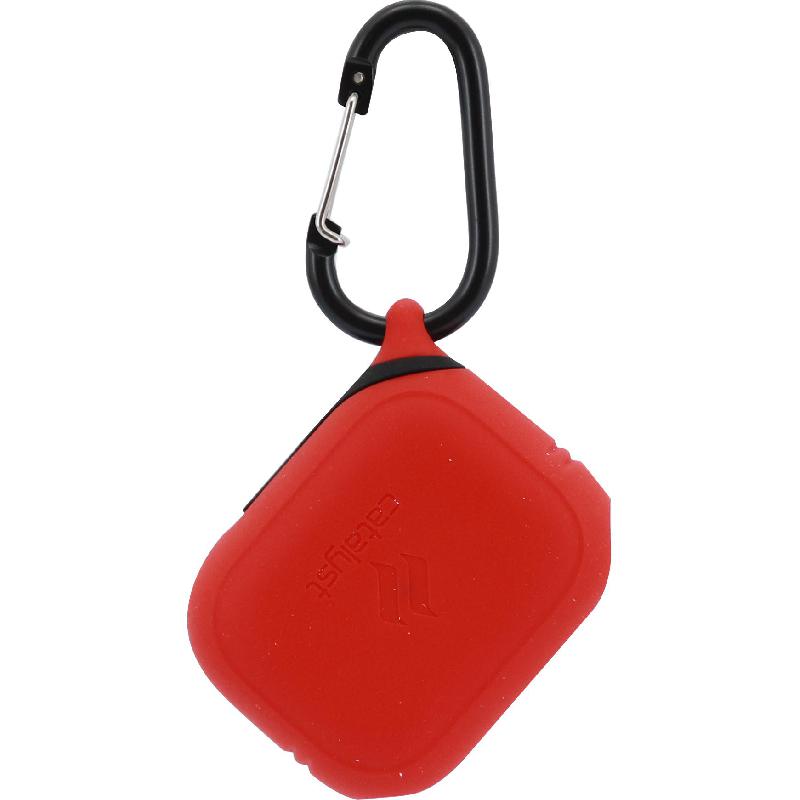 Catalyst Waterproof Earbuds Case, for Apple AirPods Pro, Flame Red/Black