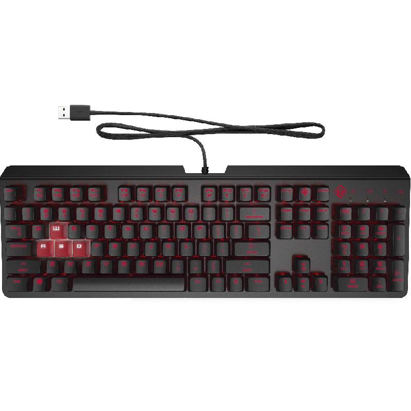 HP OMEN Encoder, Cherry MX Brown Gaming Keyboard, Wired, for Laptop/Desktop Computer/Gaming Desktop Computer/CPU Windows OS, Black