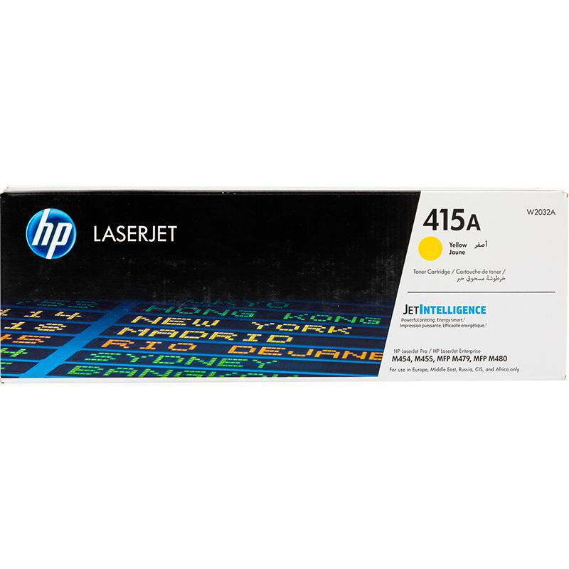 HP 415A Laser Toner, Yellow
