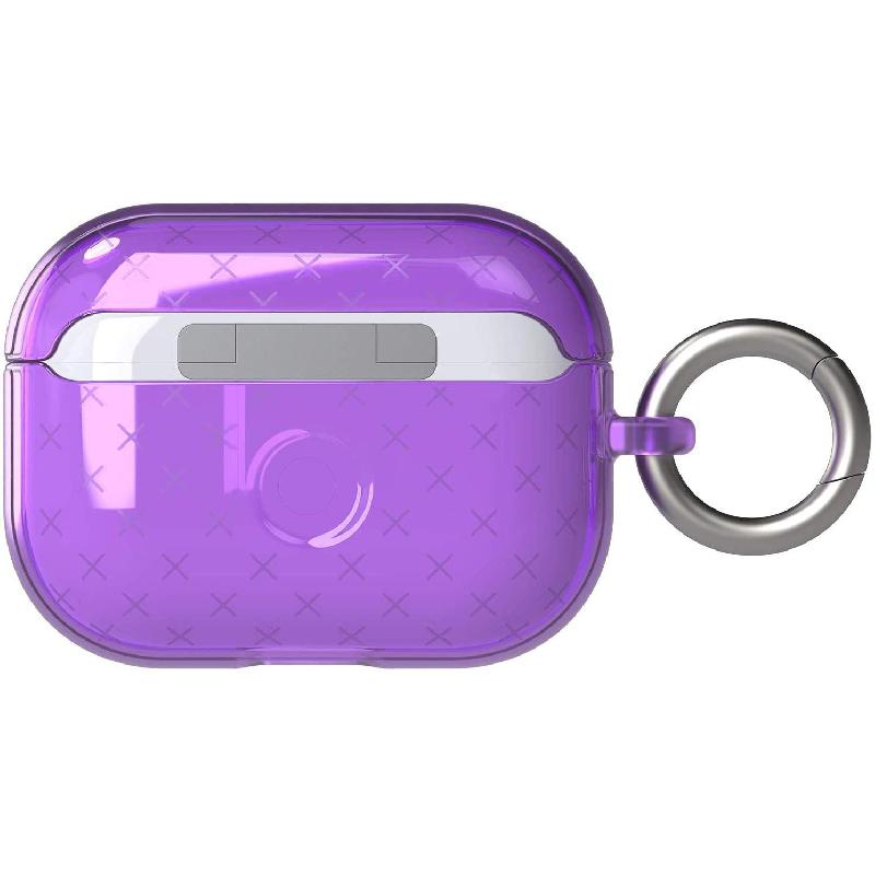 Tech21 EvoCheck Earbuds Case, for Apple AirPods Pro, Pansy