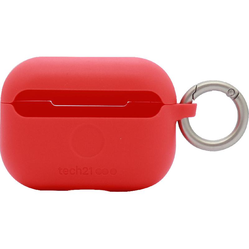 Tech21 Studio Colour Earbuds Case, for Apple AirPods Pro, Cherry