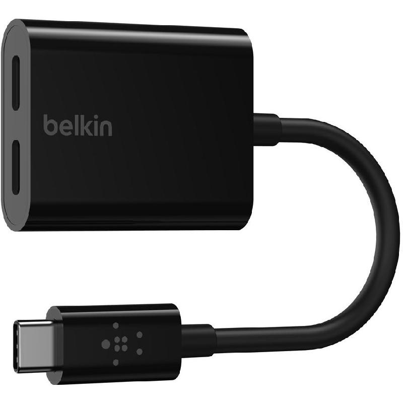 Belkin Connect USB-C to 2X USB-C Auxiliary Adapter