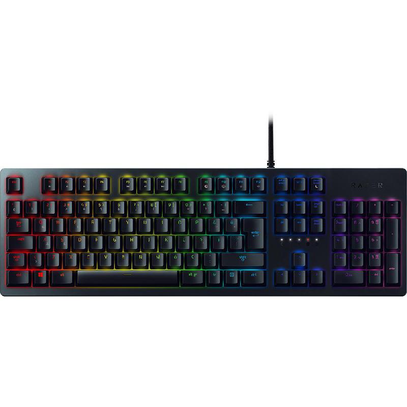 Razer Huntsman Opto-Mechanical Black (US-Layout) Gaming Keyboard, Wired, for Laptop/Desktop Computer/Gaming Desktop Computer/CPU (Windows OS), Black