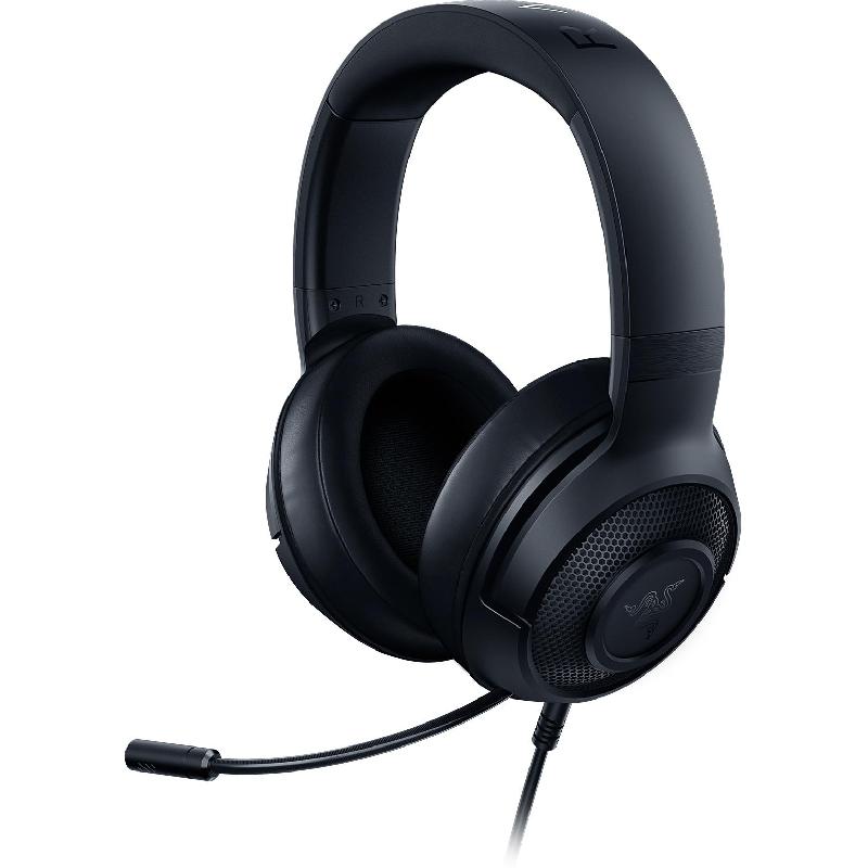 Razer Kraken X Lite Gaming Headset, Wired, 3.5 mm Connector, Unidirectional ECM Boom, Black