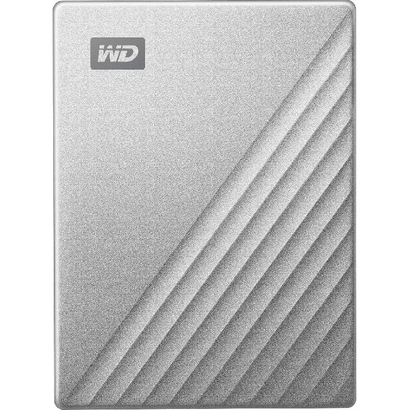 WD My Passport Ultra Portable Hard Disk Drive, 1 TB, Silver