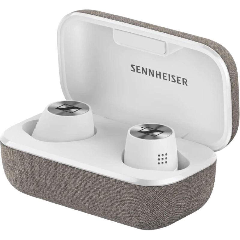 Sennheiser MOMENTUM 2 True Wireless Earbuds, Active Noise Cancelling, Bluetooth, Built-in Microphone, White