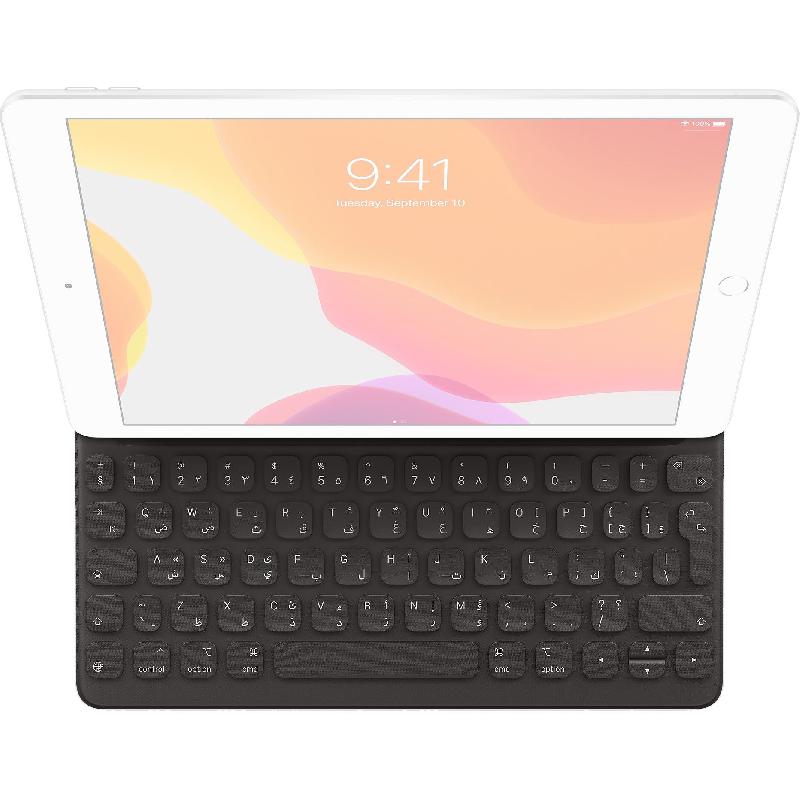 Apple Smart Tablet Keyboard Case, Wireless - Apple Smart Connector, for iPad 10.2 - 2019/iPad Air 10.5, Black