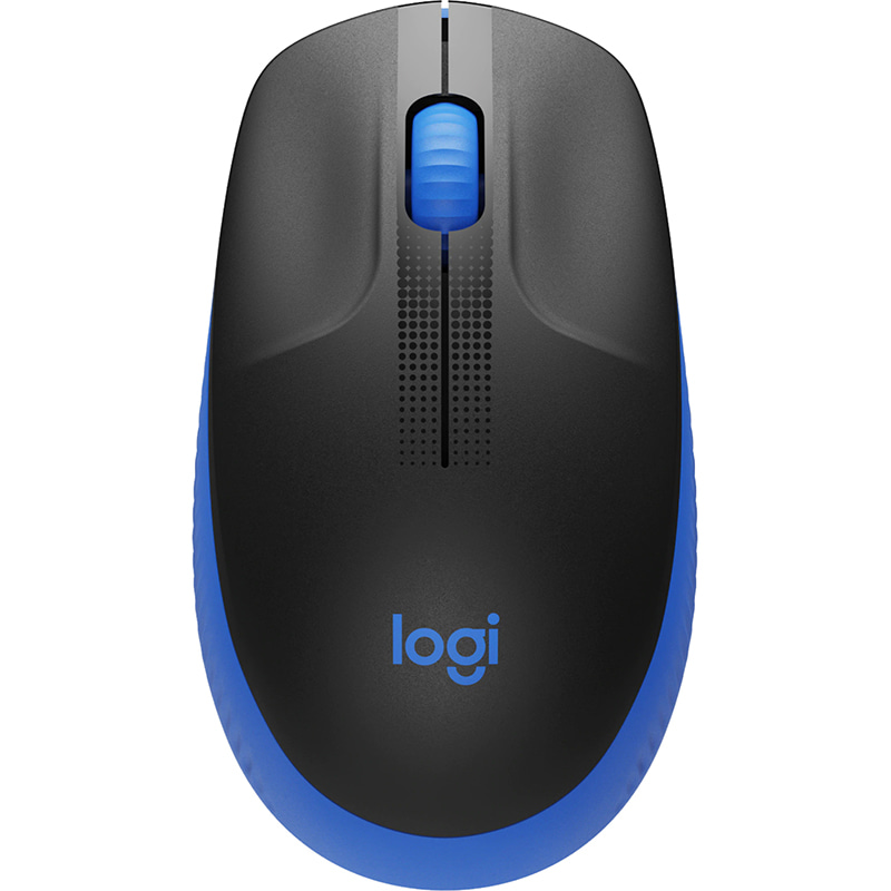 Logitech M190 Mouse, Optical 1000 dpi, Wireless, Blue