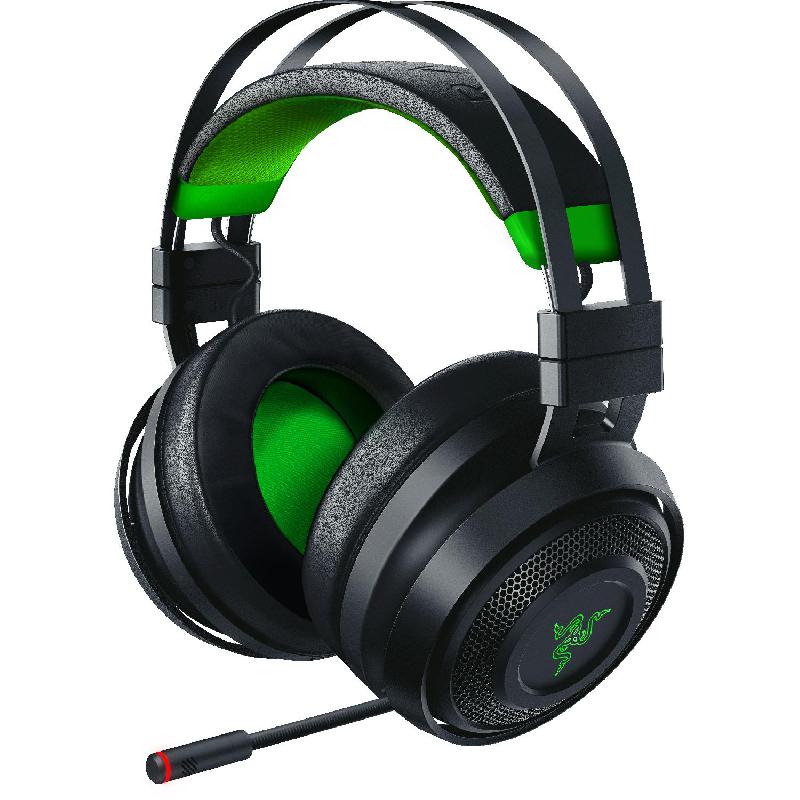 Razer Nari Ultimate Gaming Headset, Wireless/Wired (Optional), Retractable/Unidirectional Microphone, Black